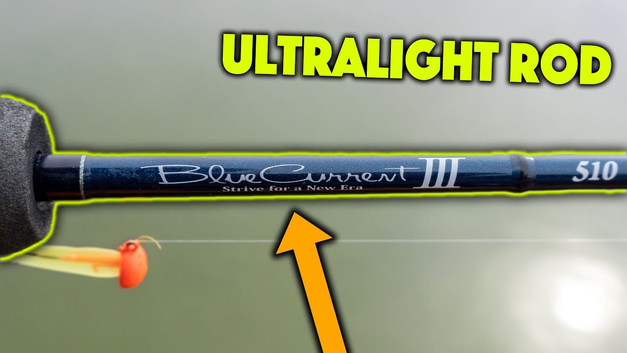 Fishing With The YAMAGA BLUE CURRENT Ultralight Rod! - YouTube