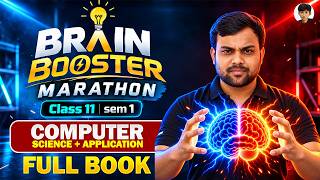 WBCHSE Class 11 Computer Science Sem 1 Marathon | Full Book One Shot Revision 2026 | Suggestion