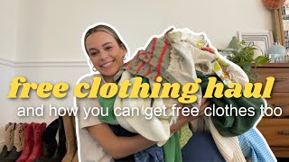 biggest spring/summer haul of all time (how to get clothes for free)