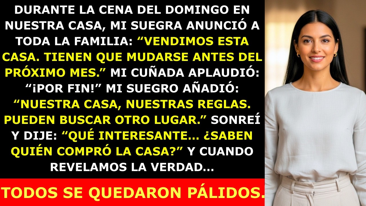 Mis Suegros Anunciaron: “Vendimos la Casa, Tienen Que Irse” — Pero La Verdad Fue Inesperada…