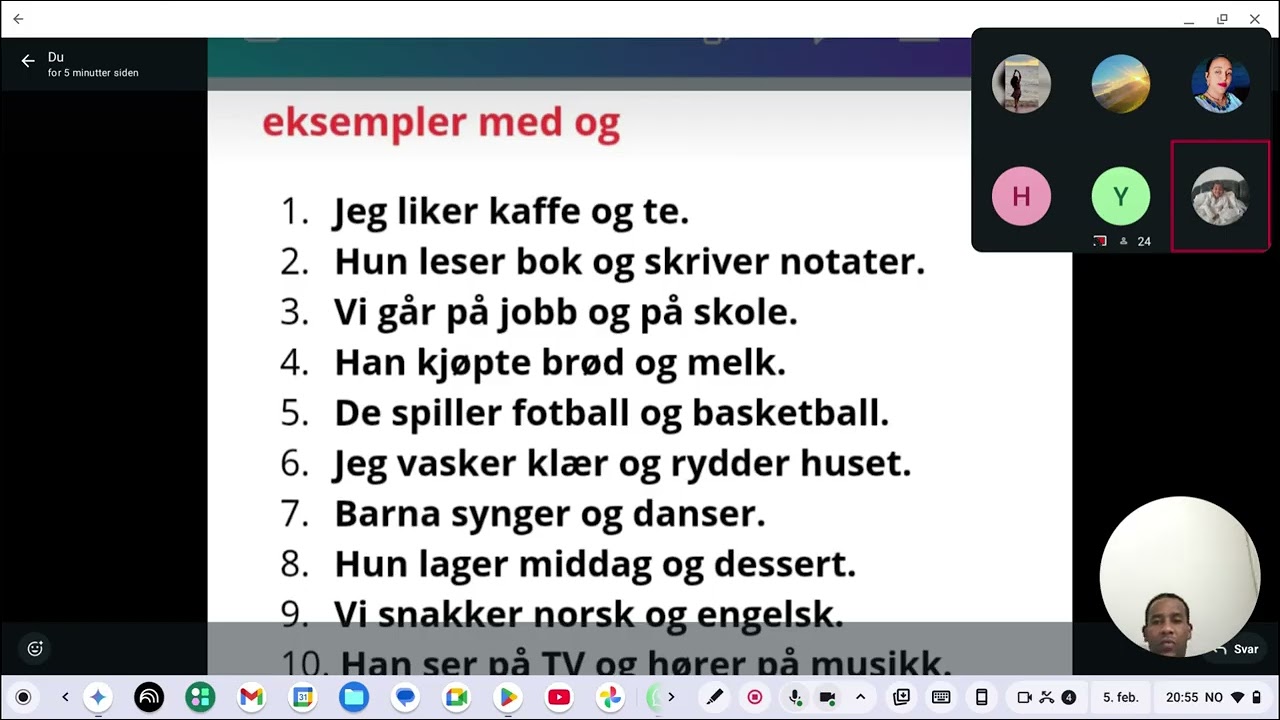 A2 - nivå konjuksjoner