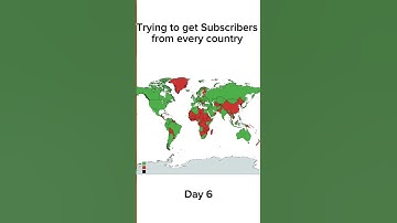 Trying to get Subscribers from every country Day 6 #shorts