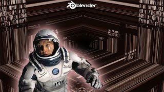 Interstellar - Landing in the Tesseract | 4D Space | Blender screenshot 5
