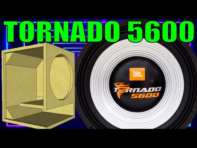 JBL TORNADO 5600 15"/ PROJETO CAIXA DUTO RÉGUA / COMO FAZER / SELENIUM /  GRAVE / 15SWT5600 / MEDIDAS - YouTube