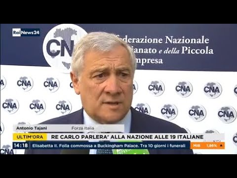 09 09 2022  Tajani in CNA - RAI NEWS 24 RAI NEWS 24 1300 145005931m