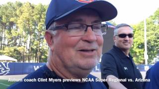 Auburn coach Clint Myers and Arizona coach Mike Candrea preview NCAA Super Regional