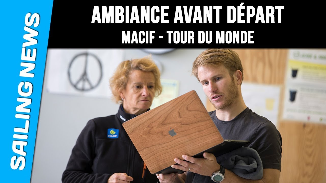 Ambiance avant départ - MACIF - Tour du Monde