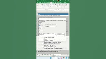 Parse Data Using Text to Column - Excel Tips and Tricks