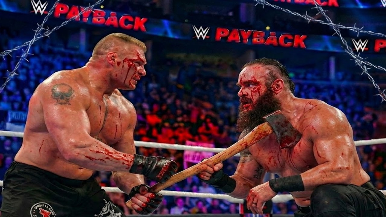 Brock Lesnar vs Braun Strowman – No Holds Barred Match Full Fight 💥 Beast vs Monster WWE