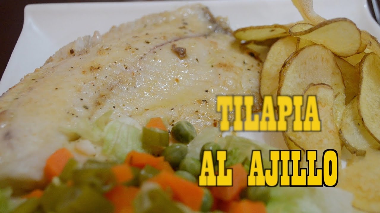 TILAPIA AL AJILLO - ¿Cómo hacer tilapia al ajillo? (RECETA) - Cocine con  Tuti - YouTube