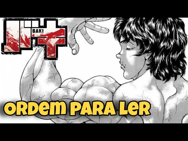 A CRONOLOGIA DO ANIME BAKI - O CAMPEÃO! 