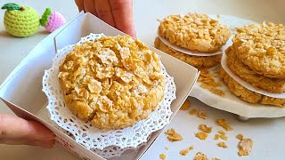 Good Things Should Be Shared🎁| No Egg | Easy Cereal Cheese Cookies by Let's Stella 1,741 views 1 year ago 5 minutes, 25 seconds