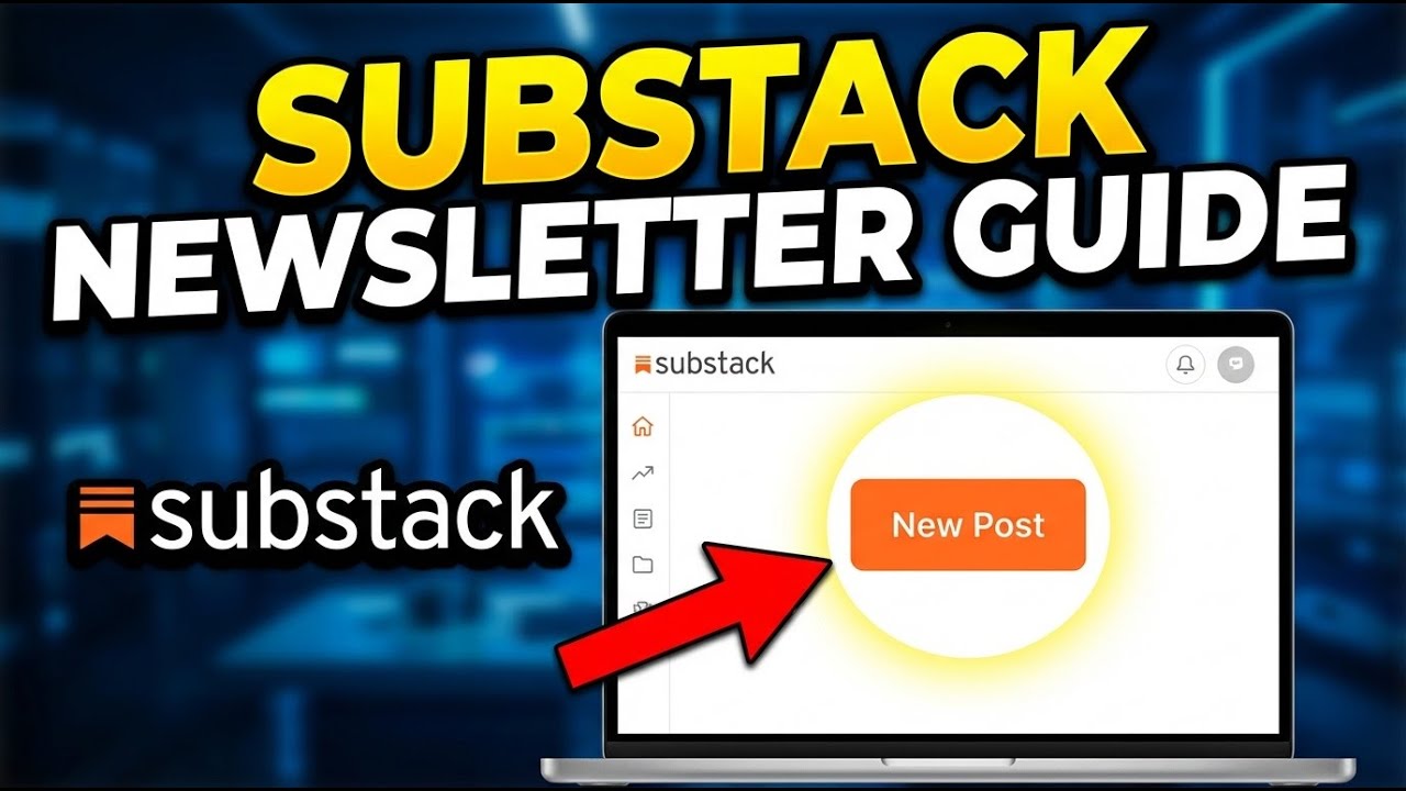 How to create a newsletter with Substack - Complete Guide - YouTube