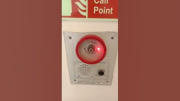 How to operate Fire M.C.P(Manual call point)