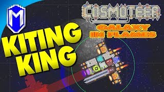 The King Of Kiting, Speed And Range - Let's Play Cosmoteer Galaxy In Flames Modded Gameplay Ep 1