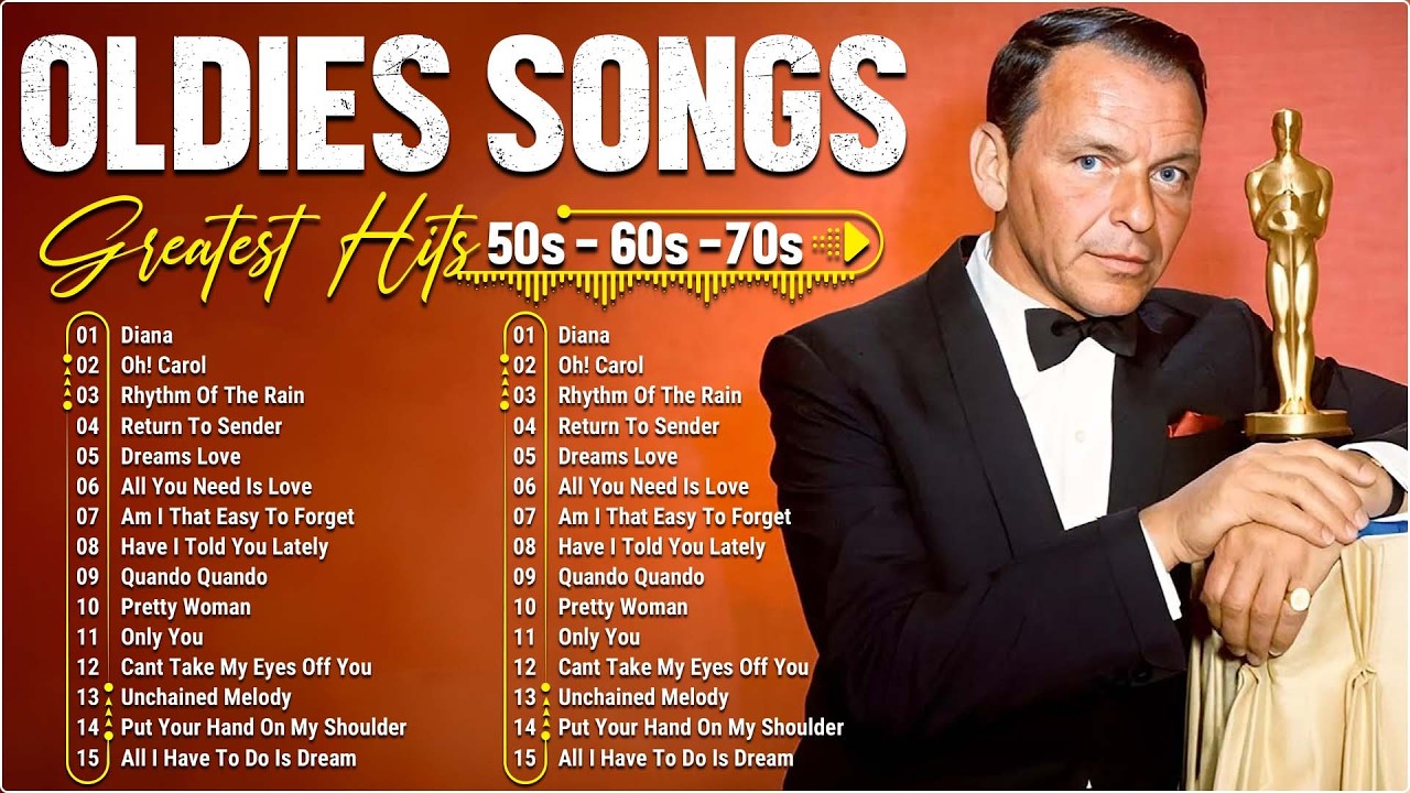 Oldies But Goodies 50s 60s 70s - Paul Anka, Neil Sedaka, Roy Orbison, The Platters, The Marvelettes