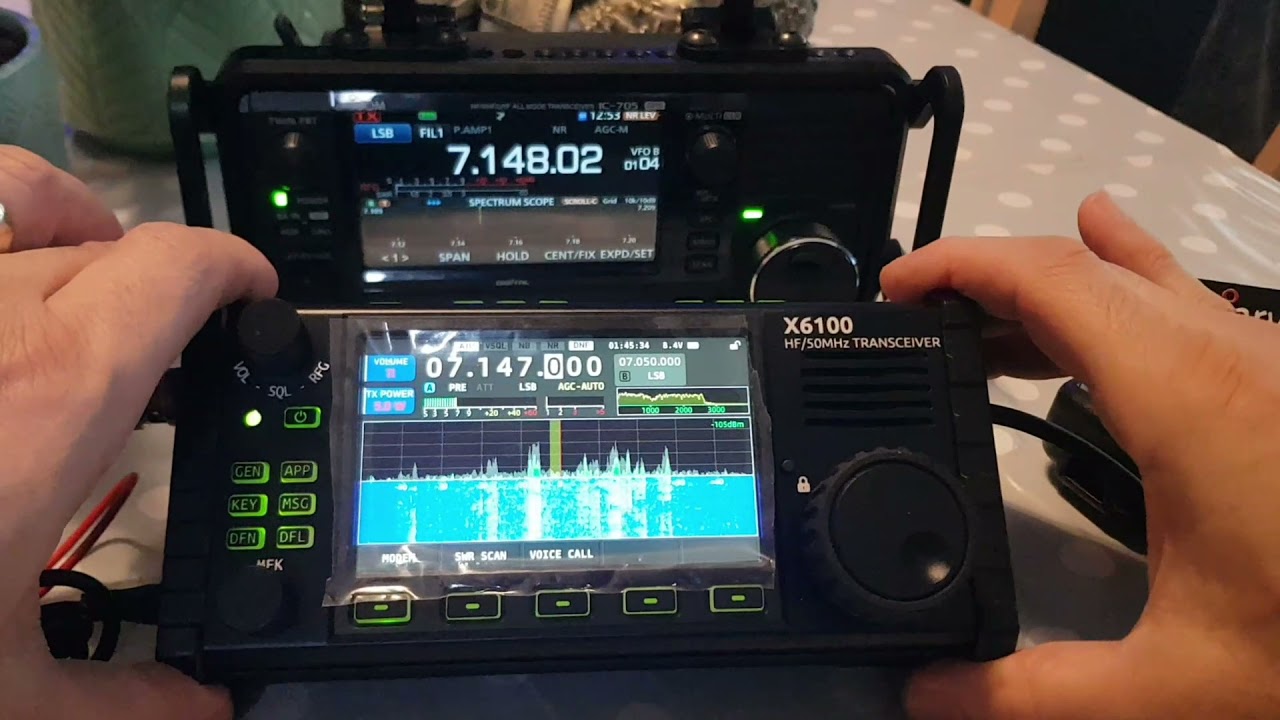 XIEGU X6100 or ICOM IC-705 ?? - YouTube
