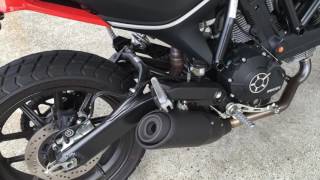 Ducati Scrambler Sixty2 400cc sound check