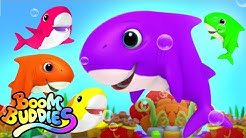 Baby Shark Song | Boo Boo Song | Nursery Rhymes & Kids Song | Baby Cartoon - Boom Buddies