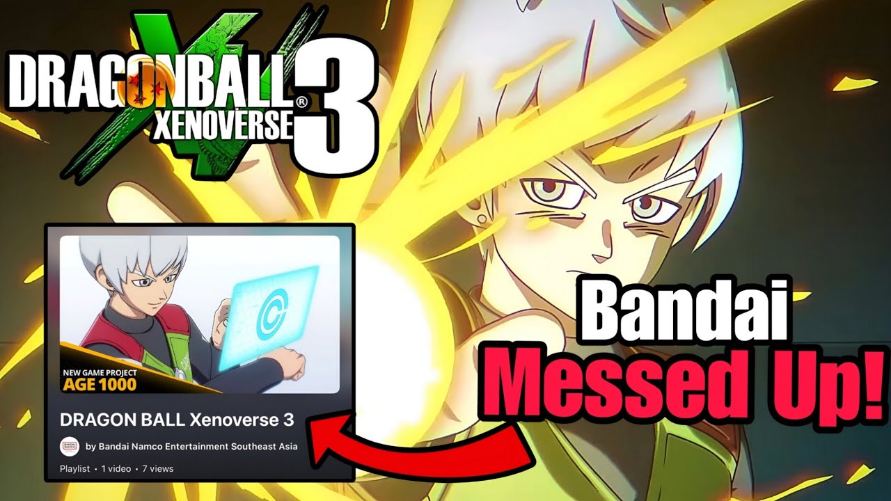 Dragon Ball Xenoverse 3 Was Leaked And It's EXACTLY What We Though...