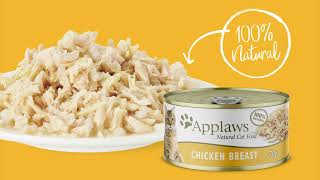 Applaws Wet Cat Food - Natural Chicken Breast In Broth Tin