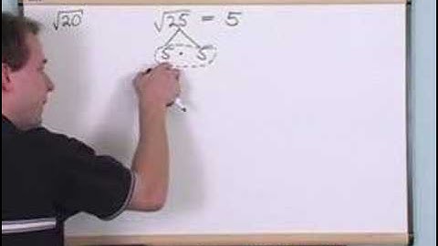 Algebra 2 Tutor - Simplifying Radical Expressions