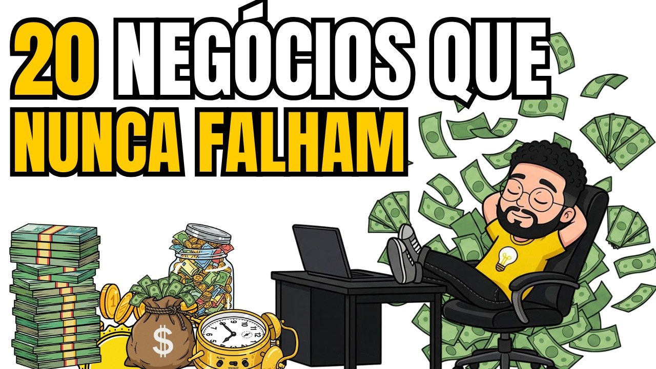 20 Negócios "CHATOS" que Estão Enriquecendo Brasileiros em 2026
