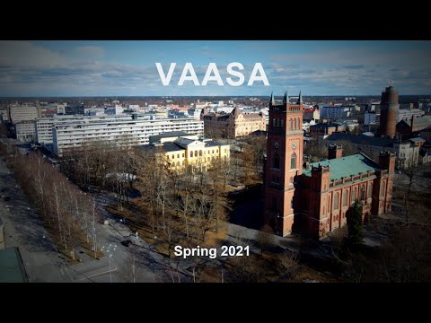 Vaasa/Vasa by drone - Spring 2021
