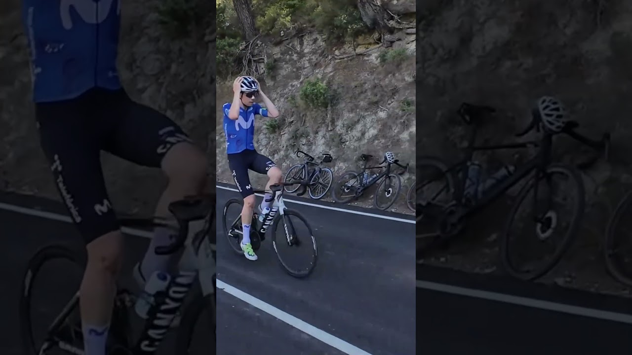 Ivan Romeo pujant Tudons. Etapa 9🚴🏼♂️ #lavuelta #cycling #cyclingpro