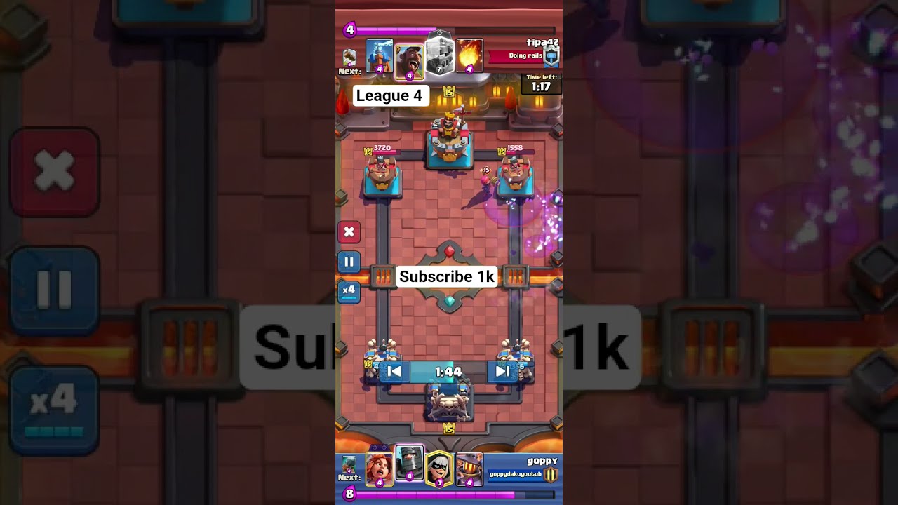 World Rank Push League 4 Challenge COMPLETE Clashroyale Clah Wgitachi Crl Supercell Viral