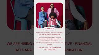 Datamatics is Hiring Trainee / Executive - Financial #DataAnalyst #Job #Hiring #JobAlert #Jobs #AI