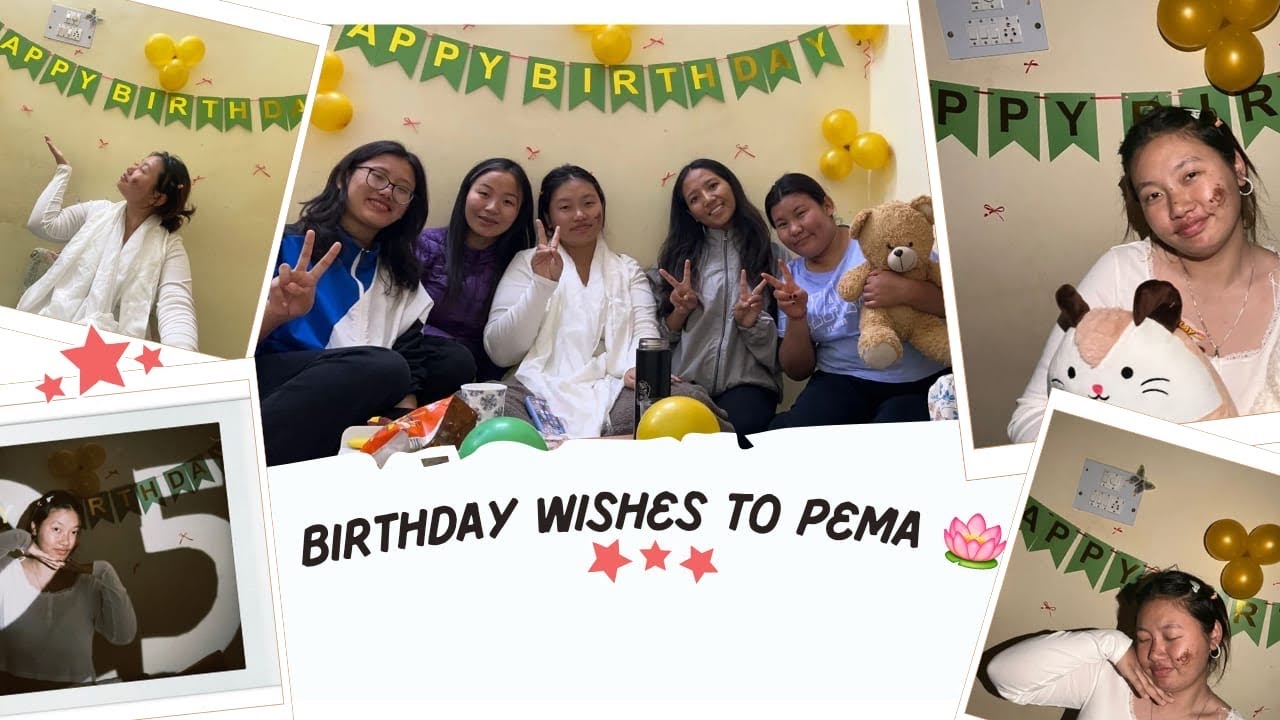 Birthday vlog/ birthday surprise by my friends/#tibetanvlogger 