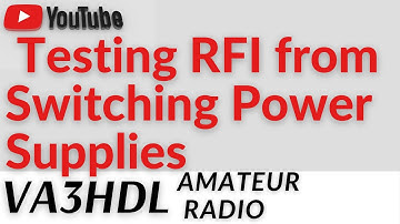 Testing RFI in Switching Power Supplies