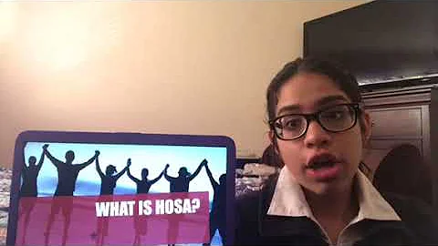 Elizabeth Montilla HOSA Officer Interview