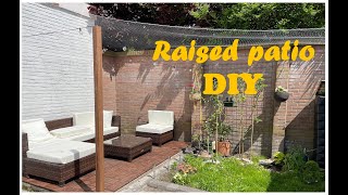 DIY Patio from LEFTOVER tiles and bricks!
