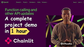 How to Build a Weather Bot with OpenAI function calling Capability | @OpenAI