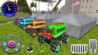 Extreme Race Monster Trucks School Bus Driving Cars Offroad #1 - Offroad Outlaws Android Gameplay