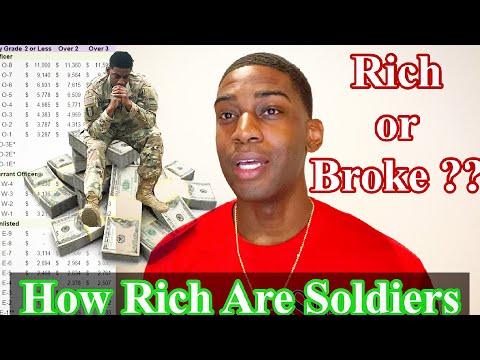 Are soldiers Rich? // Understanding Military Pay