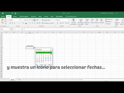 Vídeo: Com inserir un calendari de selecció de dates desplegable a Excel?