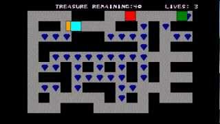 Fantasy PacMan A* AI Demo XNA