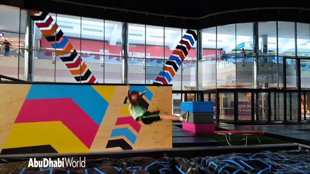 a assemble trampoline to how World by capital Dhabi Abu the Bounce in Magazine opens