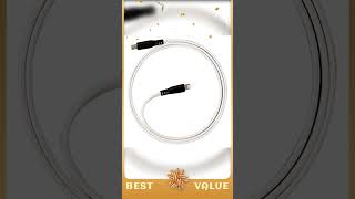 Ventev Chargesync Flat USB C to Apple Lightning Cable 6ft by Ventev