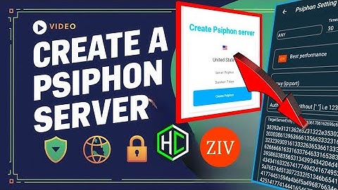 How to create a Psiphon server and setup it on ZIVPN