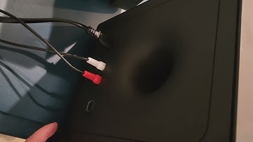 How to connect subwoofer and sound bar on VIZIO V-Series 5.1 Home Theater Sound Bar Speaker & sub