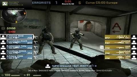 THOR Open CS GO  FINAL NIP VS CURSE EU