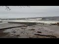 High Waves and Lakeshore Flooding Near Menominee May 18, 2020