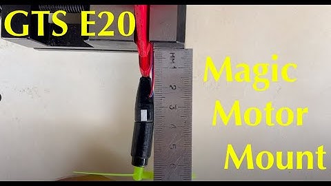 GTS E-20 Magic Motor Mount (Free Flight)