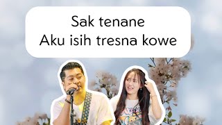 Lirik Lagu Saktenane | Happy Asmara feat Delva Irawan