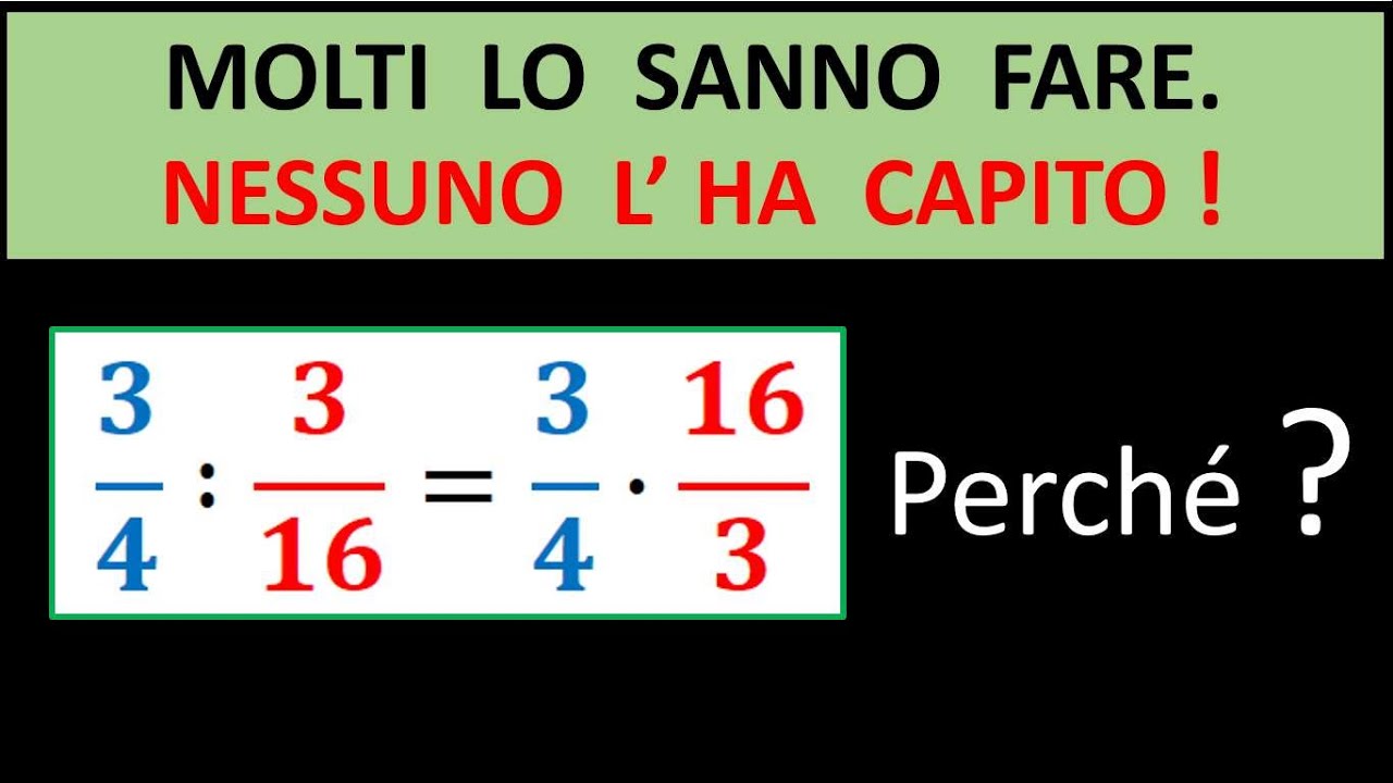 Molti lo sanno fare, ma veramente in pochi l'hanno capito.