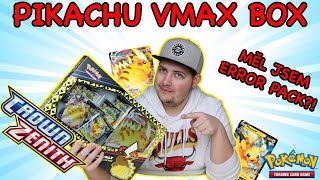 Otevírám Pokemon karty #29 CROWN ZENITH PIKACHU VMAX BOX - našel jsem error pack? 🤩 |Pokemon CZ|
